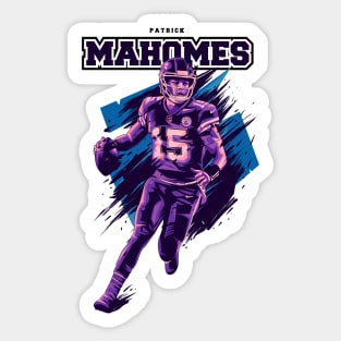 Patrick mahomes American Football Sticker